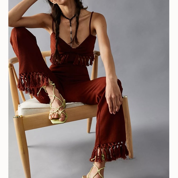 Bohemian Jumpsuit Free People - Picture 2 of 3